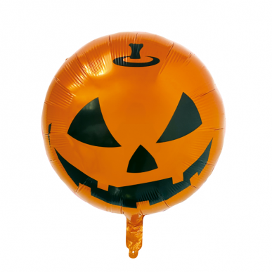 Happy Halloween & Pumpkin 18inch foil balloon