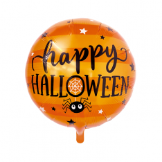 Happy Halloween & Pumpkin 18inch foil balloon