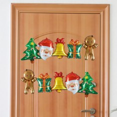 Christmas Balloon Chain 2pcs (each 98.5x42.5cm)