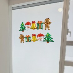 Christmas Balloon Chain 2pcs (each 98.5x42.5cm)