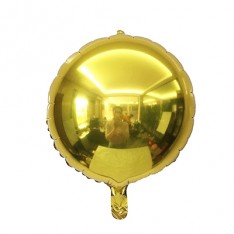 10 inch round foil balloon (for stick on wall)