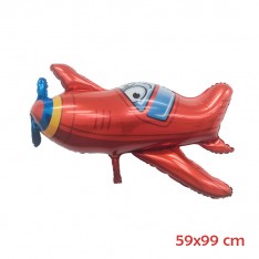 Airplane School Bus Train Foil Balloon 59x99cm