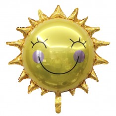 Similing Sun Foil Balloon 77x75cm