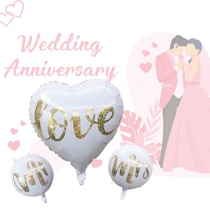 MR-Love-Mrs Foil Balloon 18inch