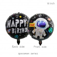 Spaceman foil balloon