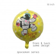 Spaceman foil balloon