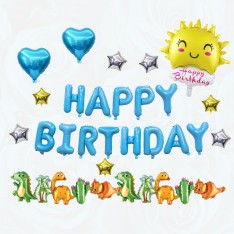 Girls & Boys birthday balloon set (12 pcs)