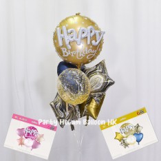 Birthday balloon set (6 pcs)