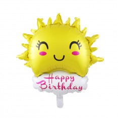 HappySun & HappyRainbow & HappyCloud foil balloon