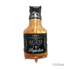 Champaign bottle & glass (float)