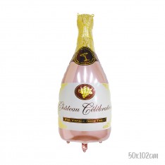 Champaign bottle & glass (float)